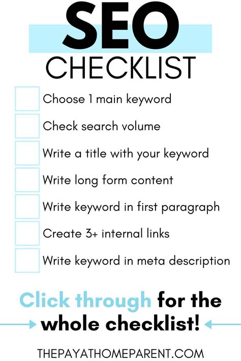 Free Seo Checklist For Bloggers How To Seo For Beginners In 2020