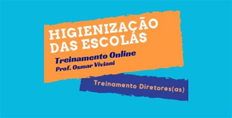 Seduc realiza treinamento para higienização de escolas