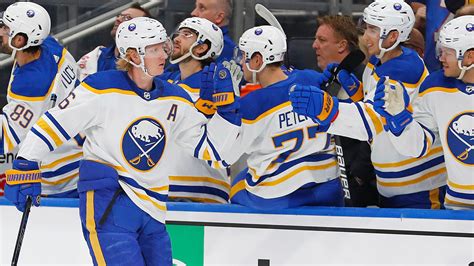 sabres dahlin sets nhl record in victory over flames cbc ca