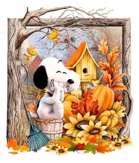 Autumn Is My Favorite Season Snoopy Wallpaper Peanuts Charlie Brown