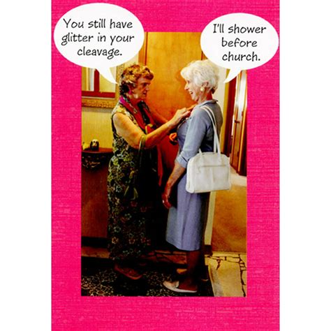 Hallmark Two Women Still Have Glitter Funny Humorous Feminine Birthday Card For Her Walmart