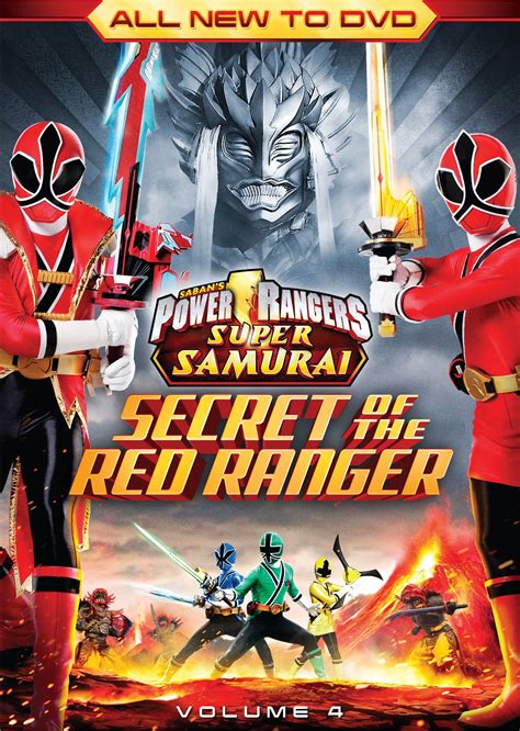 Power Rangers Super Samurai Vol 4 The Secret Of The Red Ranger DVD