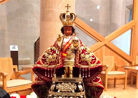 Philippines Presents Santo Niño De Cebu To Spains Basilica Dela
