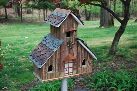 15 Decorative And Handmade Wooden Bird Houses Style Motivation