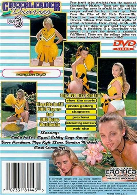 Cheerleader Diaries 3 2000 Adult Dvd Empire