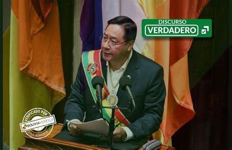 Discurso Presidencial Bolivia S Tiene La Tasa De Inflaci N M S Baja