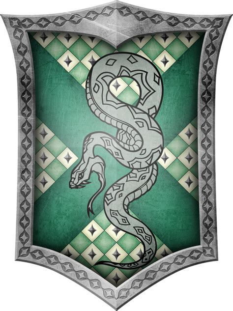 Slytherin Crest By Geijvontaen On Deviantart Gryffindor Crest