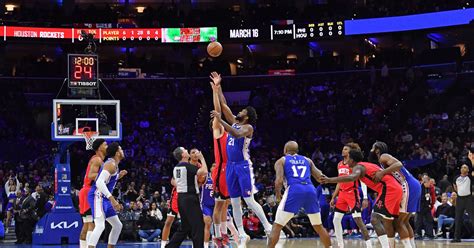 Sixers Bell Ringer Sixers Defeat Rockets In Stride For Third Straight Victory Liberty Ballers