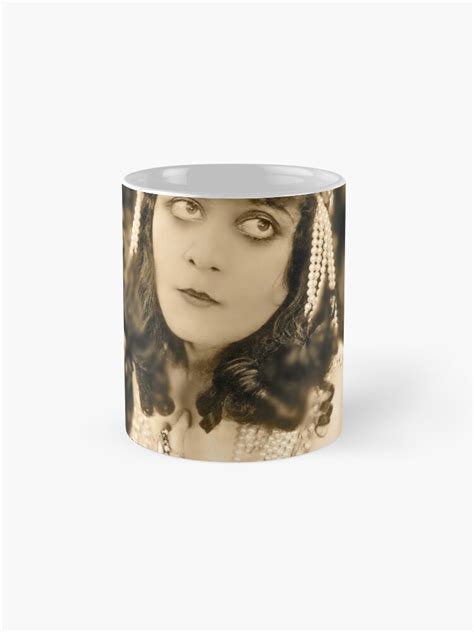 Theda Bara Colorized Bw Photo Coffee Mug For Sale By Vikingmac