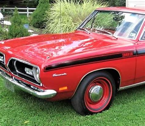 1969 Plymouth Barracuda Fastback Journal