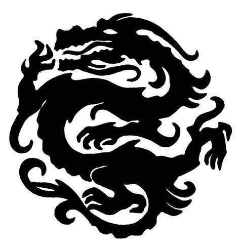 Paper toy dragon for the year of the dragon 2012, printable template to make it yourself. Dragon Stencil FOR Airbrush Tattoo Craft ART | eBay | Airbrush tattoo, Stencils, Art