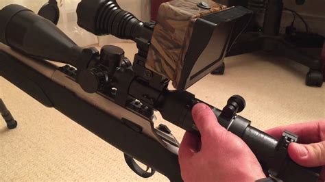 My New Diy Night Vision For Rifle Scope Youtube