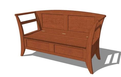 Shaker Bench Free Woodworking