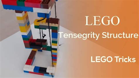 Quick And Easy Way To Create Lego Tensegrity Structure Youtube