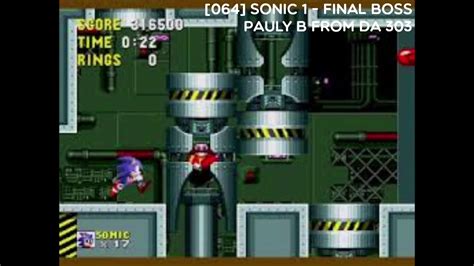 064 Sonic 1 Final Boss Youtube