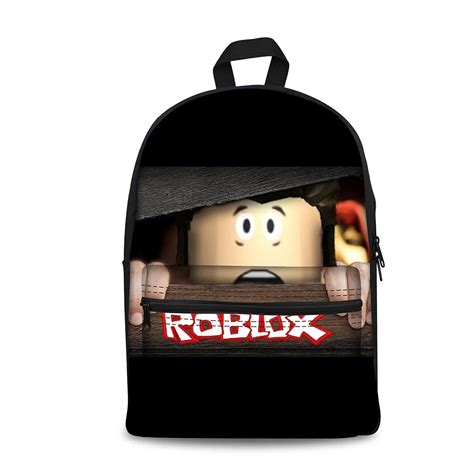 2019 Roblox Game Casual Backpack For Teenagers Kids Boys