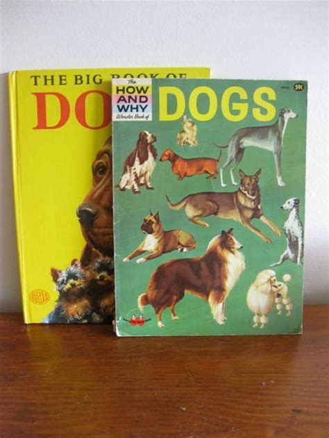A Pair Of Vintage Dog Books Etsy Vintage Dog Dog Books Dogs