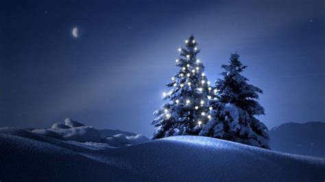 845 Wallpaper Christmas Night Picture Myweb