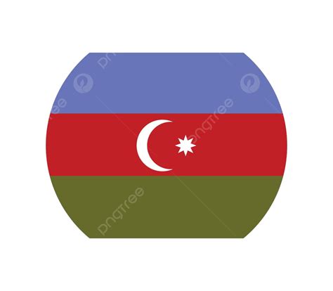 Azerbaijan Flag Azerbaijan Symbol Vector Vector Azerbaijan Symbol