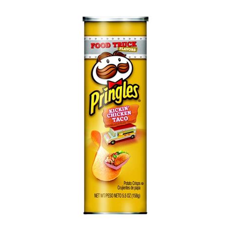 Pringles Potato Crisps Chips Kickin Chicken Taco 55 Oz Instacart