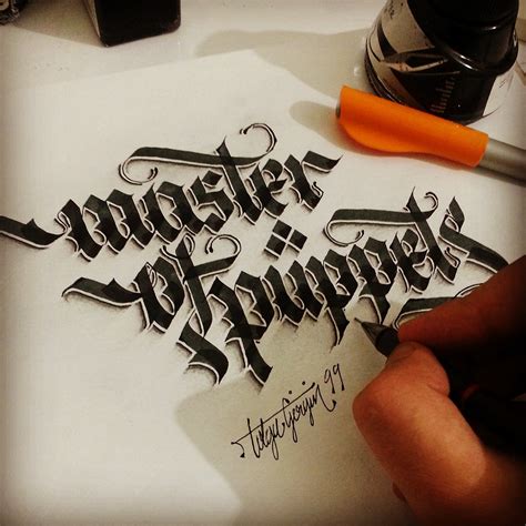 Some Shaded Lettering With Parallelpenandpencil Part 1 On Behance