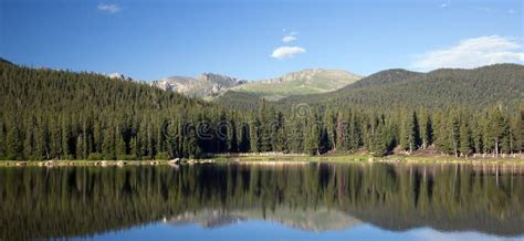 Echo Lake Colorado And Mount Evans Stock Photo Image Of Lake Hiking