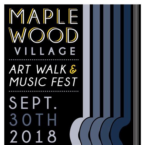 Maplewood Village Art Walk And Music Fest September 30 The Village Green