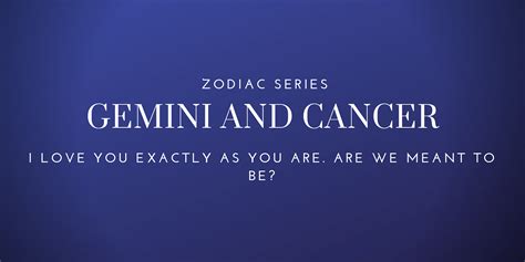 Gemini With Cancer Love Compatibility By Jen Christina Medium