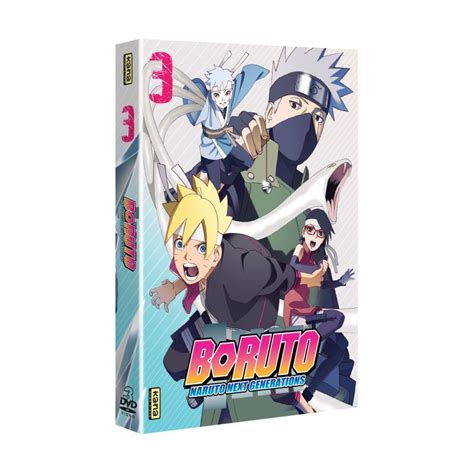 Boruto Naruto Next Generations Vol 3 Coffret Dvd Esc Editions