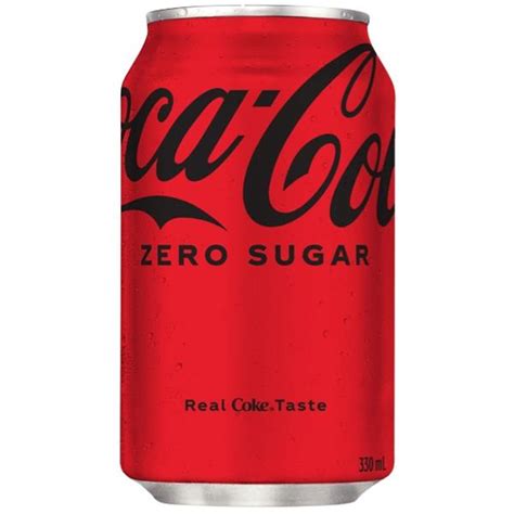 Coke Zero Can 330ml Pack Of 24 Officemax Nz
