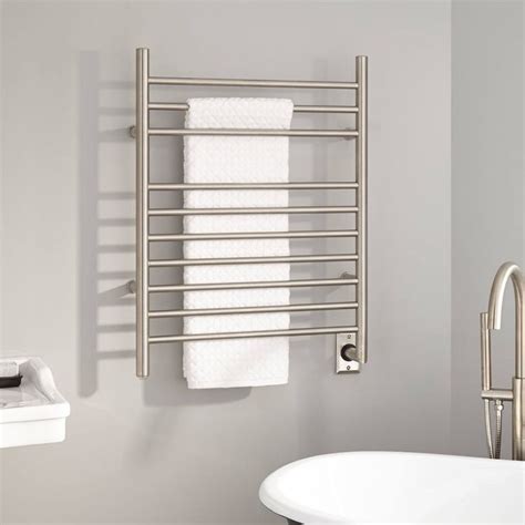 Towel warmers are an easy way to warm and dry your towels. 10 Easy Pieces: Electric Towel Warmers - Remodelista | Towel rack, Diy towel rack, Electric ...