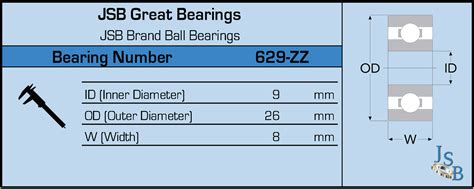 Qty 2 629 Zz High Quality Two Side Shielded Ball Bearings 9x26x8