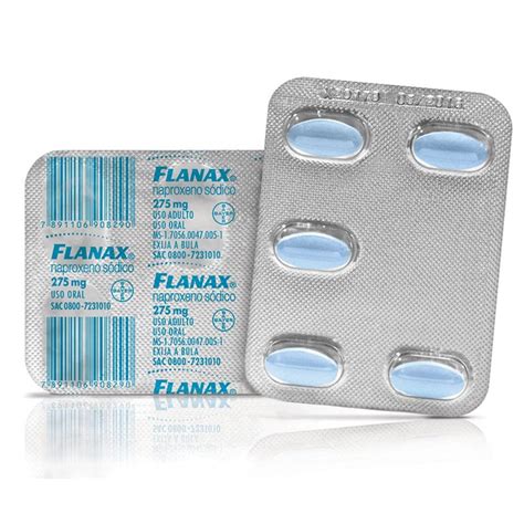 Flanax 275mg com 5 Comprimidos - anossadrogaria