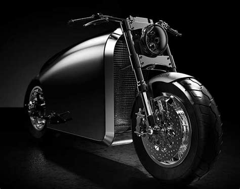 Futuristic Odyssey Motorcycle By Bandit9 At Cyril Huze Post Custom Motorcycle News