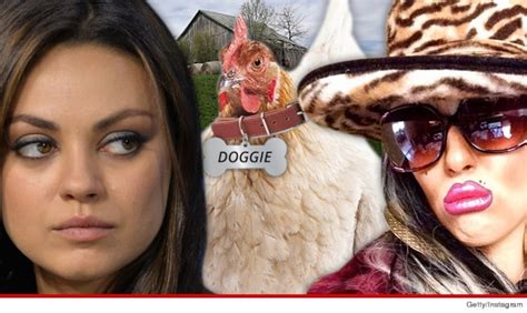 Mila Kunis Sued You Stole My Chicken So Cluck You