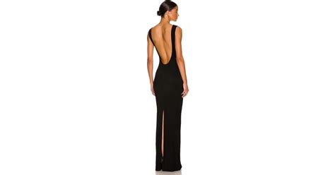 Tom Ford Sleeveless Open Back Gown In Black Lyst