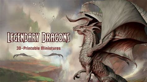 Legendary Dragons: Kickstarter for 3D printing files earns thousands