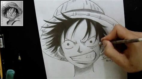 TUTORIAL Como Desenhar Luffy How To Draw Luffy Desenhos Desenho Luffy