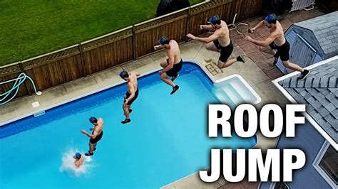 jump in pool
