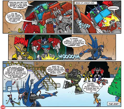 Scans Daily Outside The Big Two Titan S Transformers Prime Comics
