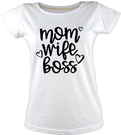 mom wife boss t shirt kammana