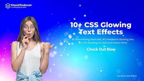 Text Glow Effect In Css