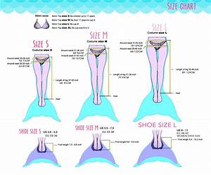Mermaid Size And Fitting Information Mermaid Tails Silicone