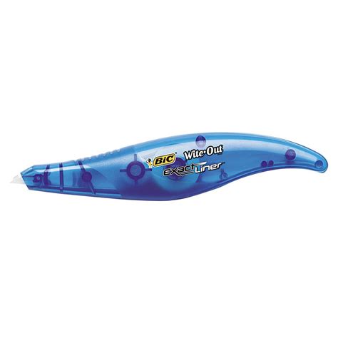 Bic Woelp11 Wite Out Blue 15 X 236 Correction Tape