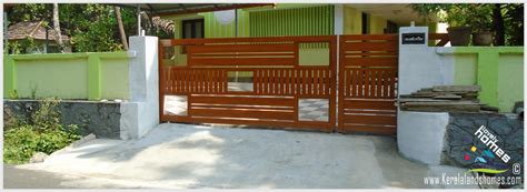 Modern Homes Gate Design Keralareal Estate Kerala Free