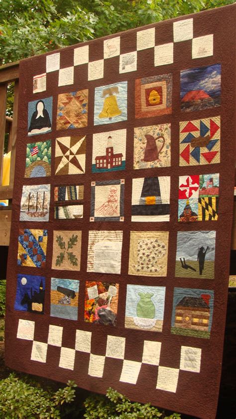 Nifty Fifty Quilters Of America Revoluntionary War Quilt Block Swap