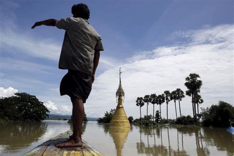 Myanmar Flooding Monsoon Rain Flood Myanmar