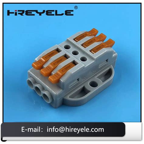 3 Wire Lever Nuts Compact Splice Docking Connector For Standard