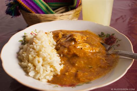 Guatemalan Cuisine Pollo En Amarillo Antiguadailyphotocom