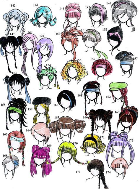 Hair Styles How To Draw Anime